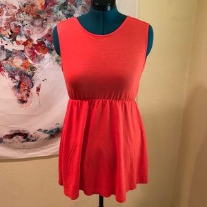 Orange/Red Mini Dress